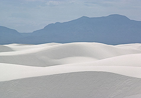 white sands